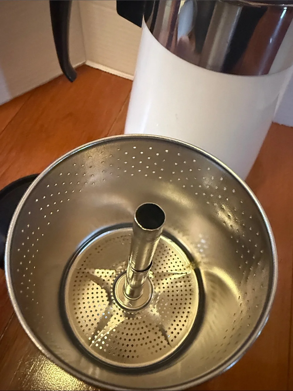 Vtg CorningWare Blue Cornflower 9 Cup Stovetop Percolator COMPLETE clean MCM